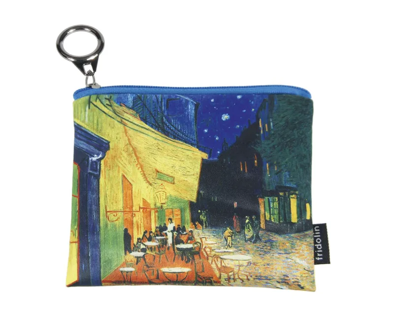 Πορτοφoλάκι υφασμάτινο με φερμουάρ Fridolin (Vincent Van Gogh - Café de Nuit)