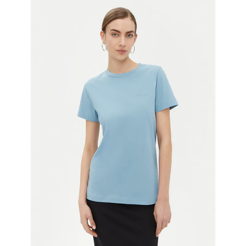 PINKO T-Shirt Start 101752 Μπλε Regular Fit