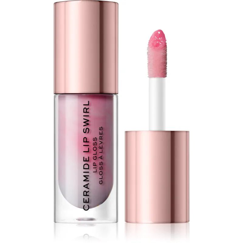 Revolution Ceramide Swirl ενυδατικό λιπ γκλος απόχρωση Pure Gloss Clear 4.5 ml