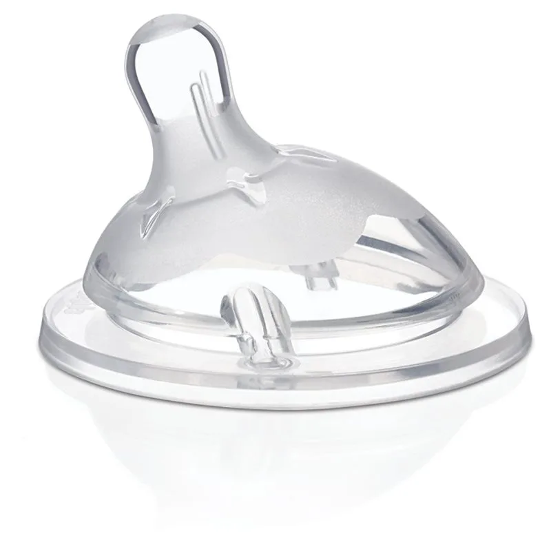 Chicco Natural Feeling Step-up θηλή μπιμπερό 2m+ Medium 1 τμχ