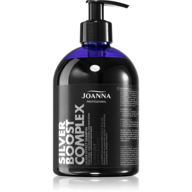 Joanna Silver Boost Complex Βιολέ σαμπουάν εξουδετέρωση κίτρινων αποχρώσεων 500 γρ