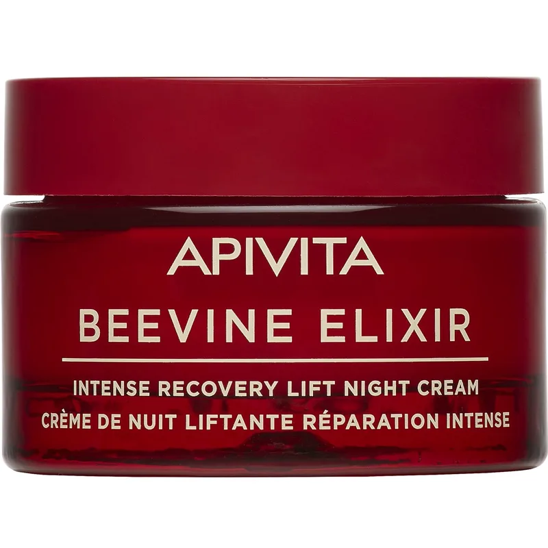 Apivita Beevine Elixir Intense Recovery Lift Night Cream Κρέμα Νύχτας Εντατικής Επανόρθωσης & Lifting 50ml