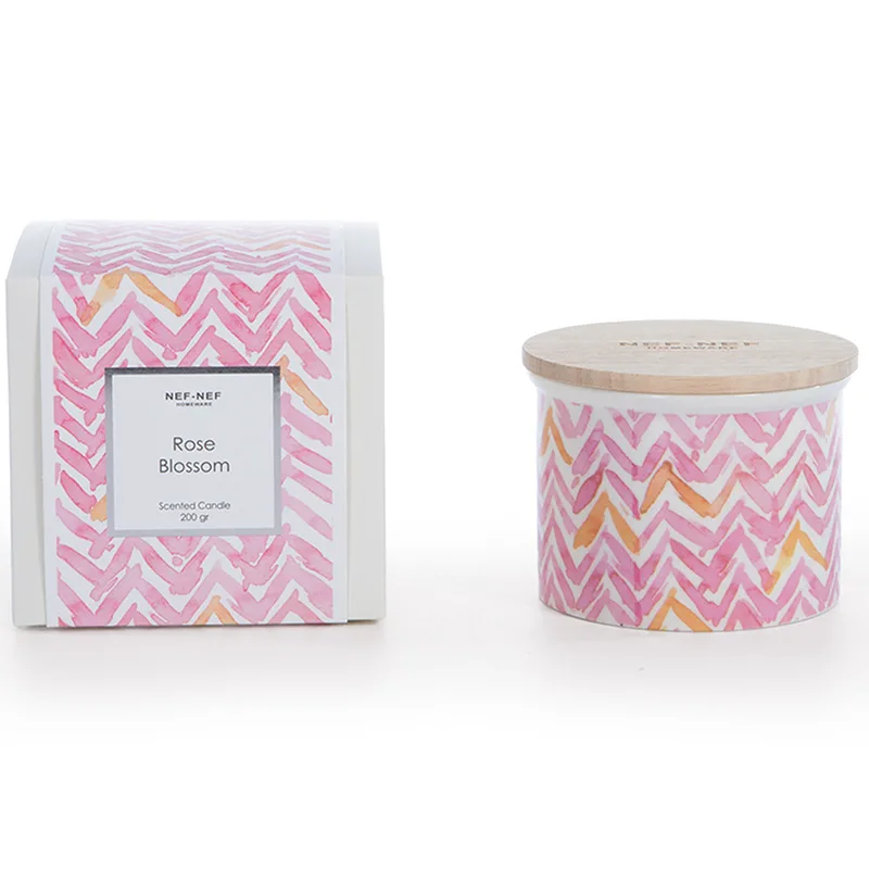 Αρωματικό Κερί 200 Gr Nef Nef Rose Blossoms Rose
