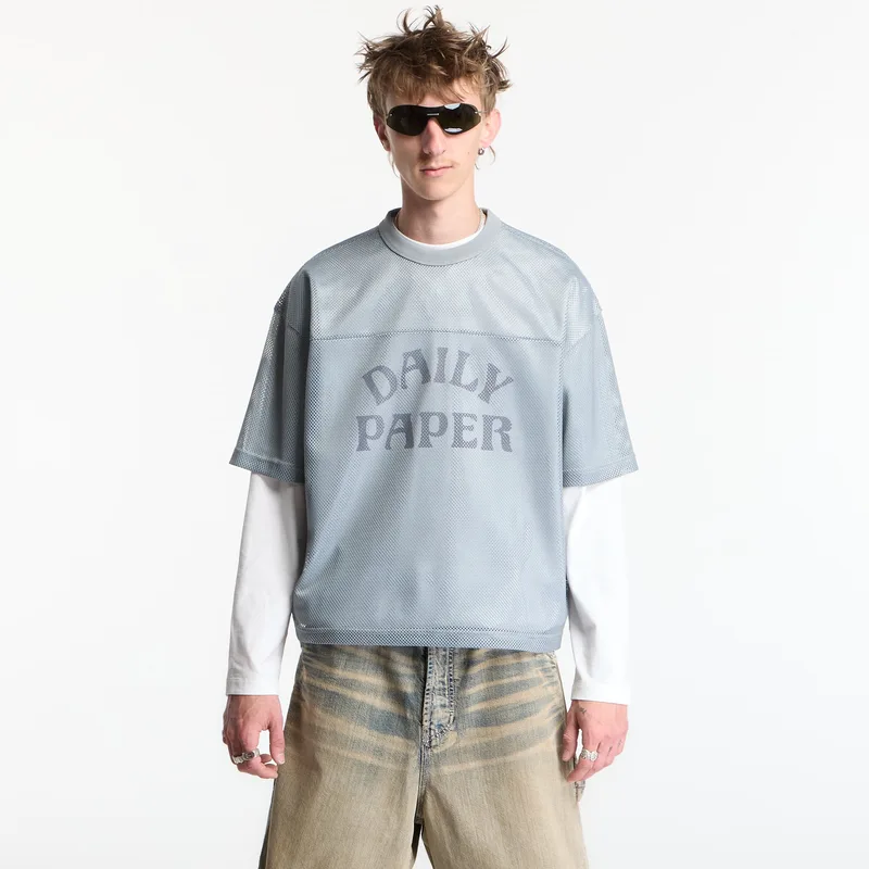 T-shirt Daily Paper Boxy Mesh T-Shirt Dawn Blue S