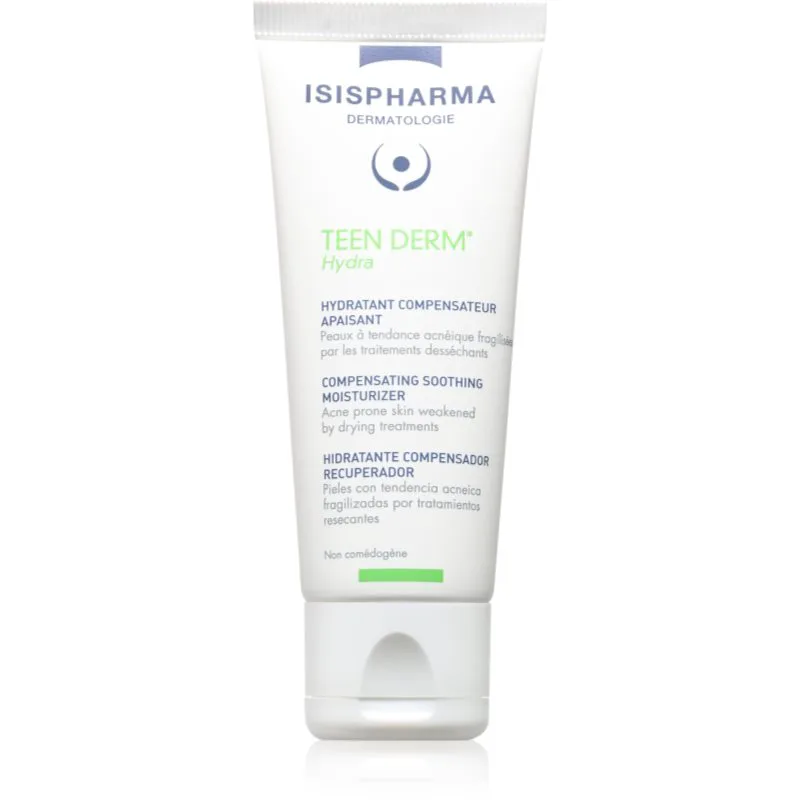 ISISPHARMA Teen Derm Hydra ενυδατική και καταπραϋντική κρέμα για λιπαρή επιδερμίδα με τάση για ακμή 40 ml