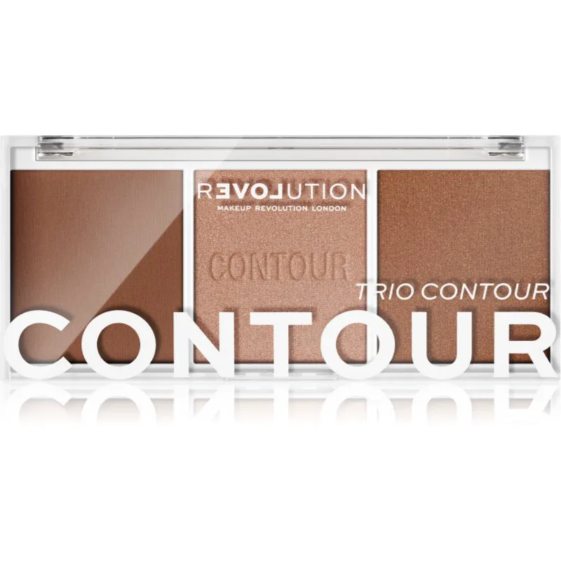 Revolution Relove Colour Play μικρή παλέτα περιγράμματος απόχρωση Baked Sugar 6 γρ