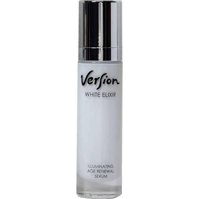 Version White Elixir Illuminating Age Renewal Serum Αντιρυτιδικός Ορός Λάμψης & Ανανέωσης Προσώπου 24ωρης Διάρκειας 50ml