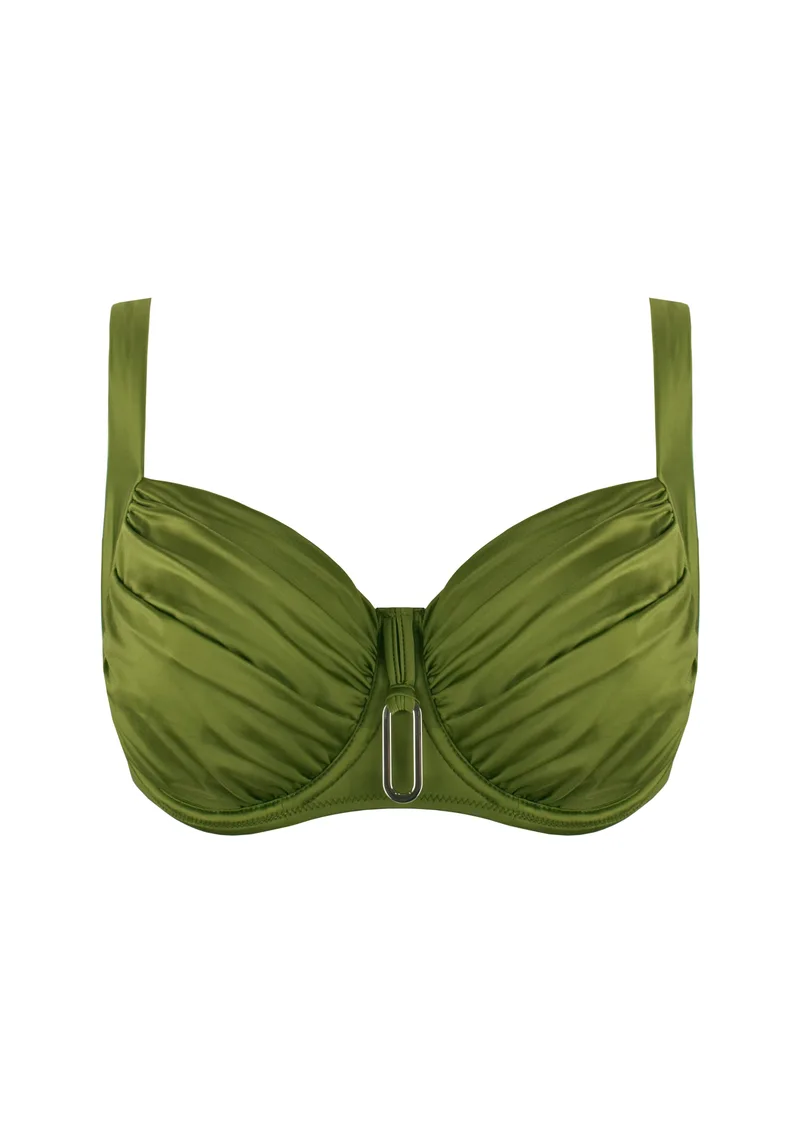 Tenerife Πάνω Μέρος Μαγιό Πράσινο Cup F - Oil Green