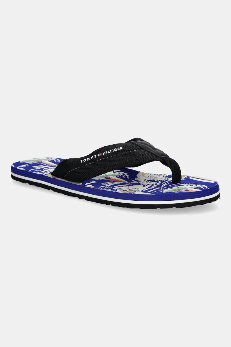 Σαγιονάρες Tommy Hilfiger TH SURF PRINT BEACH SANDAL