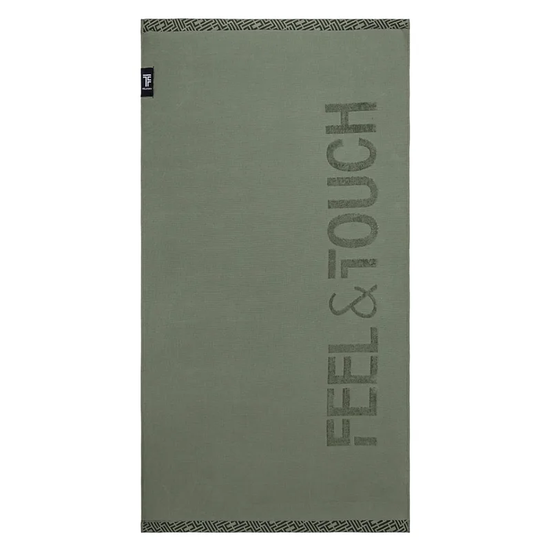 Πετσέτα Θαλάσσης (90x180) Feel & Touch Sunny Khaki