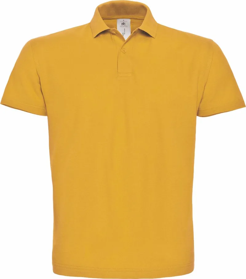 Ανδρική μπλούζα Polo Pique B & C ID.001 Chili Χρυσό
