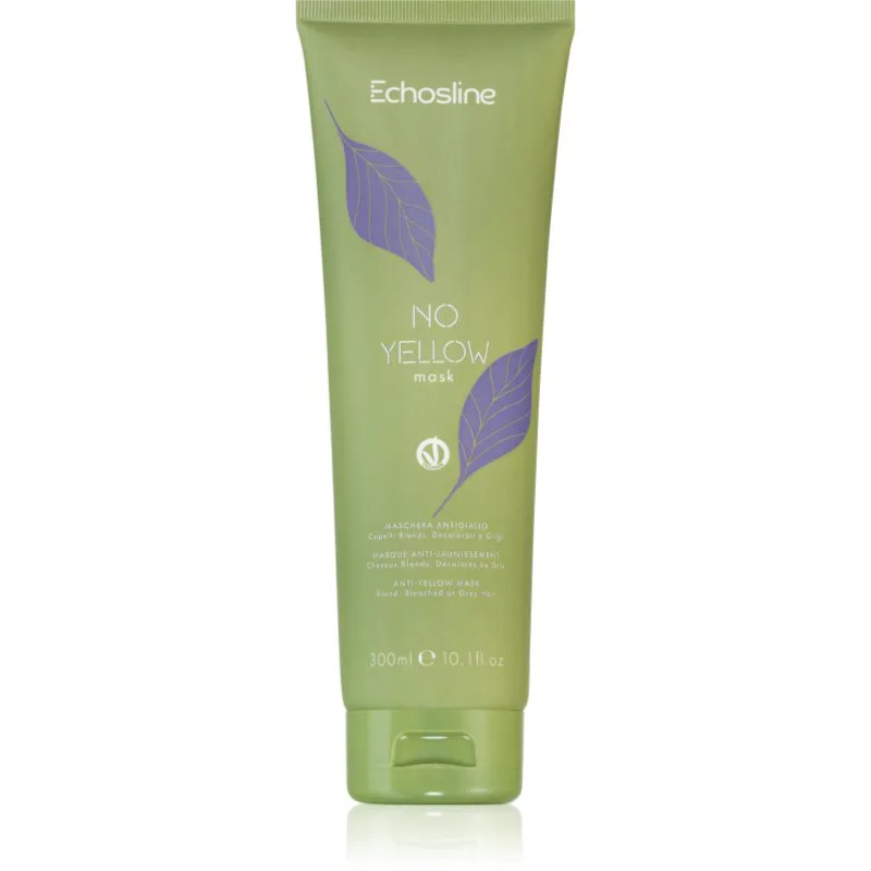 Echosline No Yellow Mask μάσκα μαλλιών εξουδετέρωση κίτρινων αποχρώσεων 300 ml