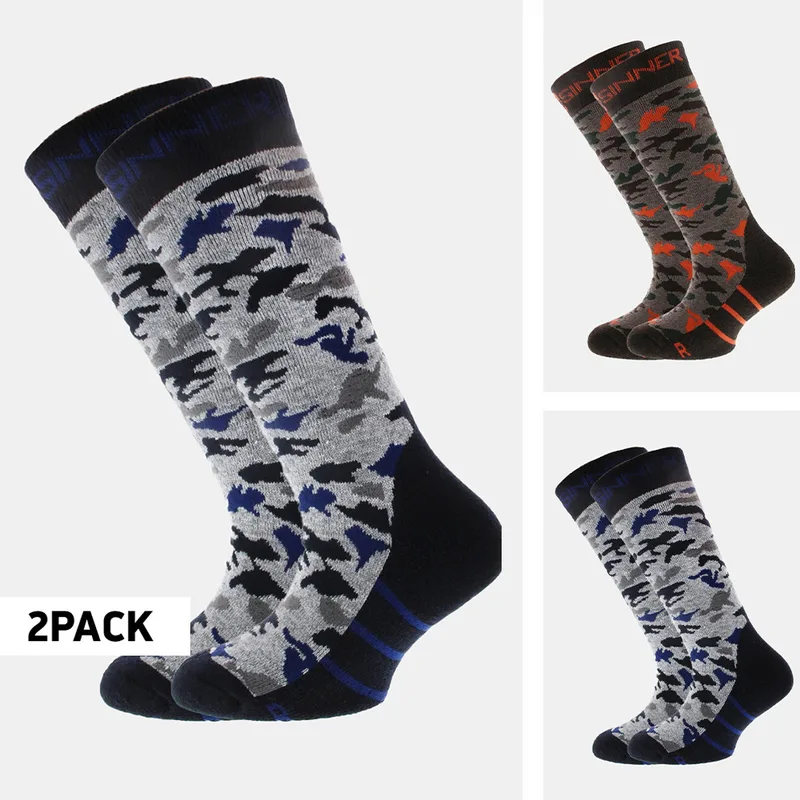 Sinner Kids Boys Ski Camo Παιδικές Κάλτσες (9000221258_84571)