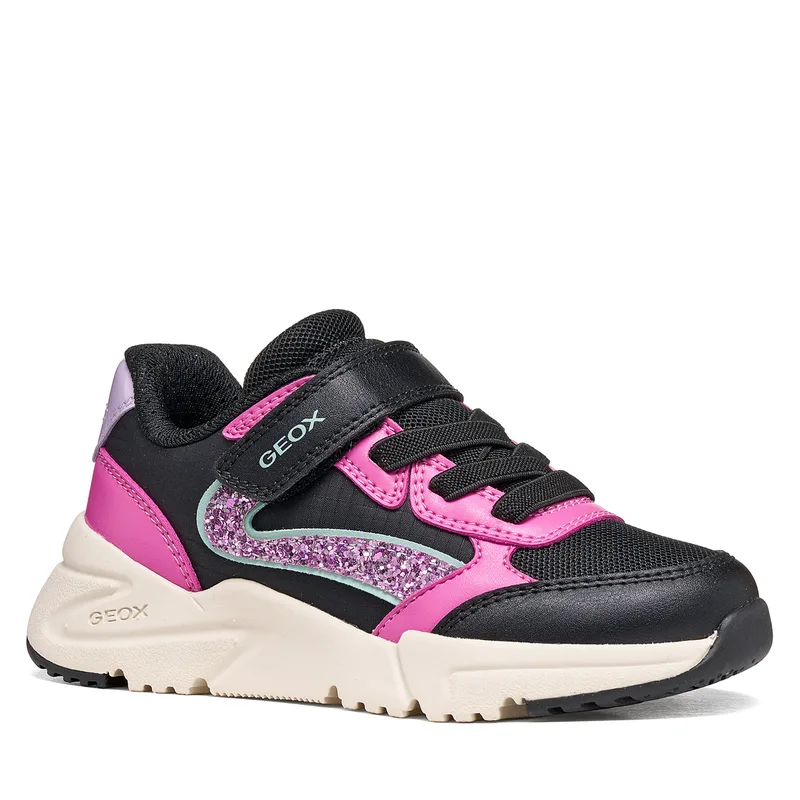 Αθλητικά Geox J Loftus Girl J46M2A 0FU54 C9235 S Μαύρο