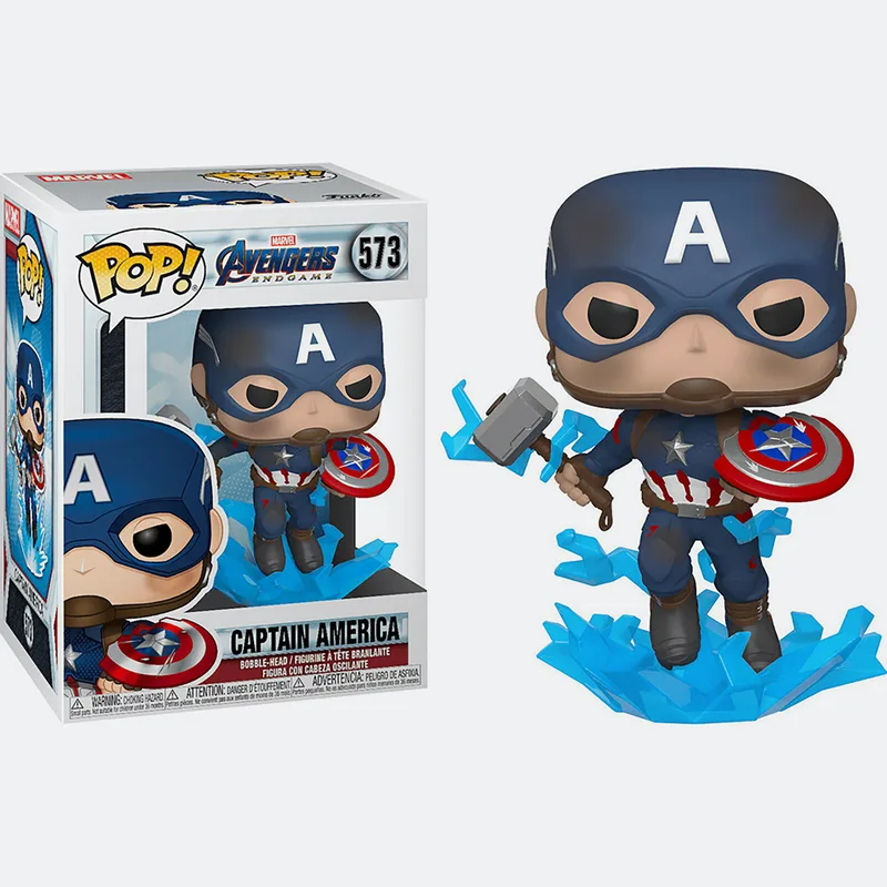 Funko Pop! Marvel: Avengers Endgame - Captain America Φιγούρα (9000108593_1523)