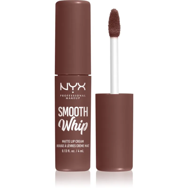 NYX Professional Makeup Smooth Whip Matte Lip Cream βελούδινο κραγιόν με λειαντικό αποτέλεσμα απόχρωση 17 Thread Count 4 ml