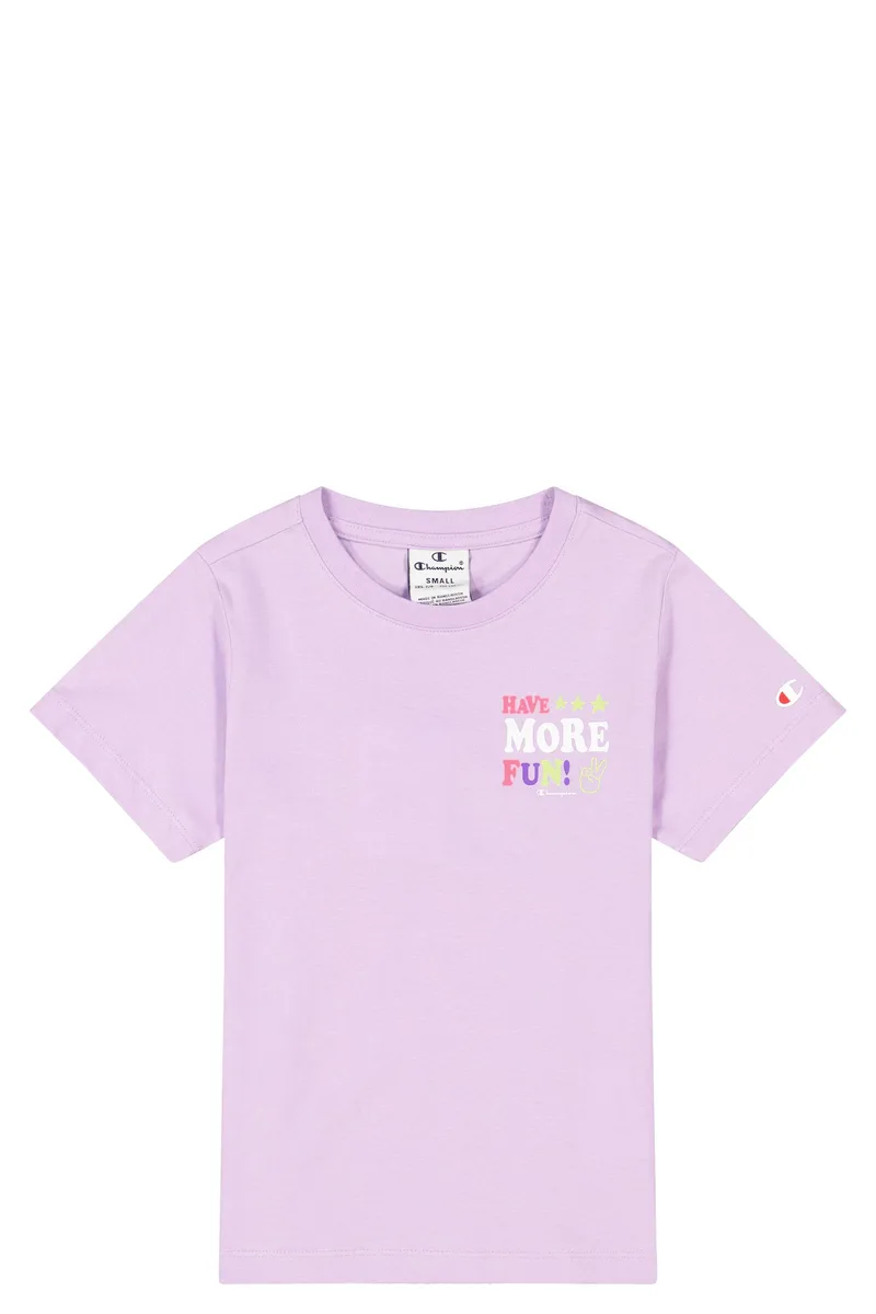 Μπλούζα Κοντομάνικη Champion Crewneck 404681-VS022 Κορίτσι