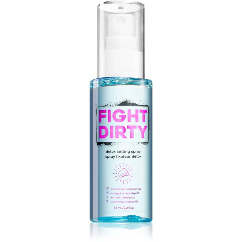 Wet n Wild Fight Dirty σταθεροποιητικό σπρέι για μεικ απ με αποτοξινωτικό αποτέλεσμα 65 μλ