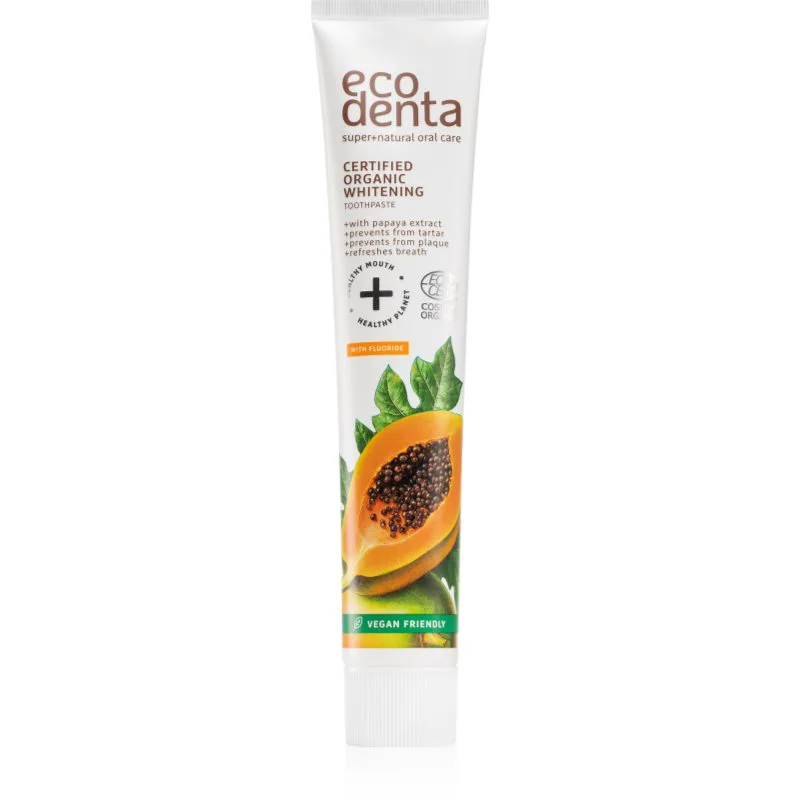 Ecodenta Certified Organic Whitening λευκαντική οδοντόκρεμα 75 ml