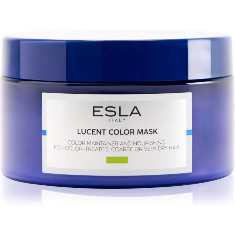 ESLA ITALY Lucent Color θρεπτική μάσκα για λαμπερό χρώμα μαλλιών 250 ml
