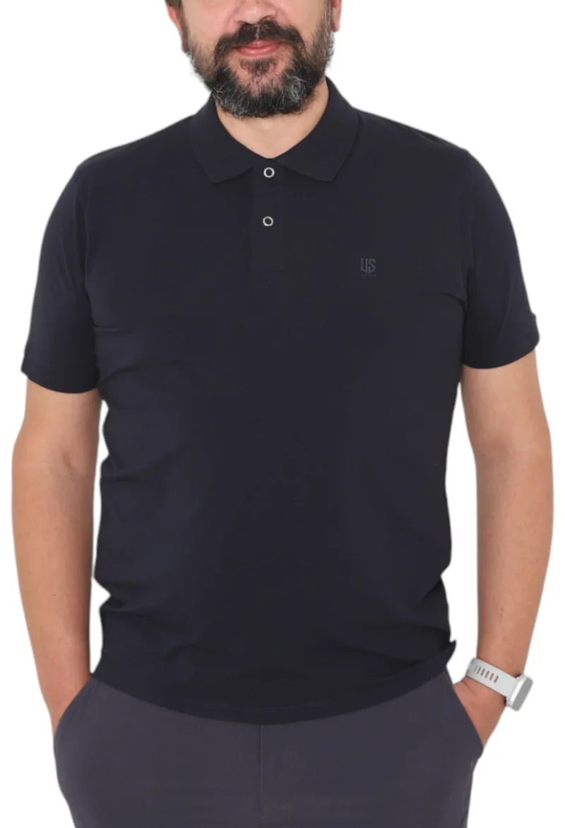 Μπλούζα Polo USA POLO CLUB Sleeve Polo-Shirt HSS25327-NAVY Ανδρικό