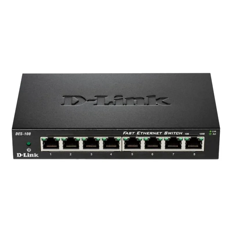 D-LINK DLINK Switch DES-108 E DES108 E (DES-108/E)