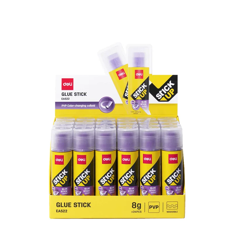 Κόλλα Stick για Χαρτί Stick Up Deli PVP 8gr Μωβ 660580