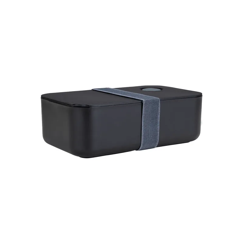 Φαγητοδοχείο Homely 1lt-19x11,5x6,5εκ. Midnight Black Estia 01-35266 (Χρώμα: Μαύρο) - estia - 01-35266
