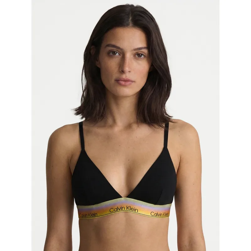 Calvin Klein Σουτιέν χωρίς μπανέλα LV00QF8865 Μαύρο