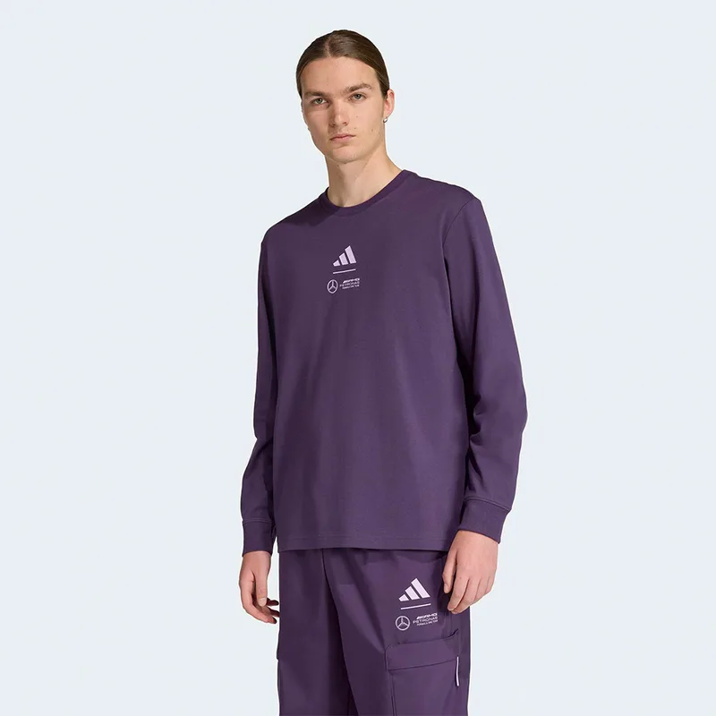 adidas Mercedes Ανδρική Μπλούζα με Μακρύ Μανίκι (9000235930_87131)