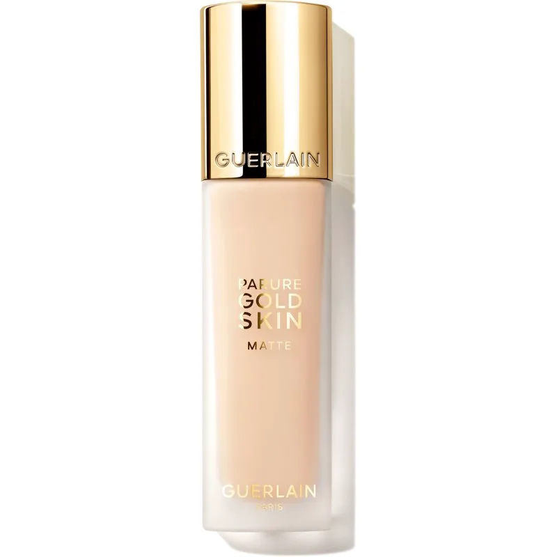 GUERLAIN Parure Χρυσό Skin Matte Foundation μακράς διαρκείας ματ μεικ απ SPF 15 απόχρωση 2W 35 μλ