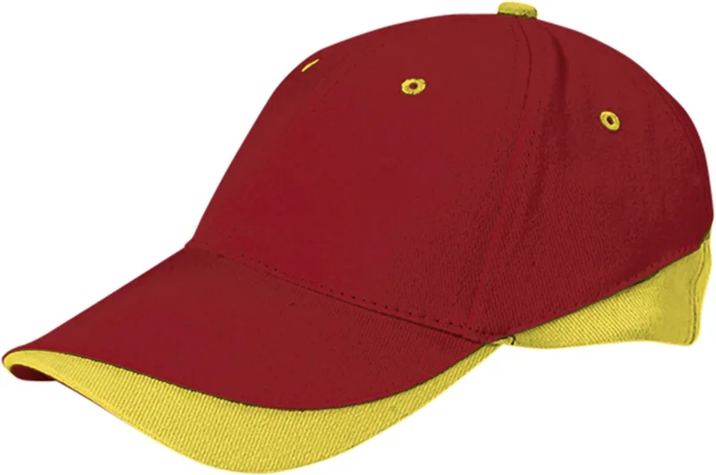 Καπέλο TUXTON Valento GOVATUXRA Lotto Red-Lemon Yellow