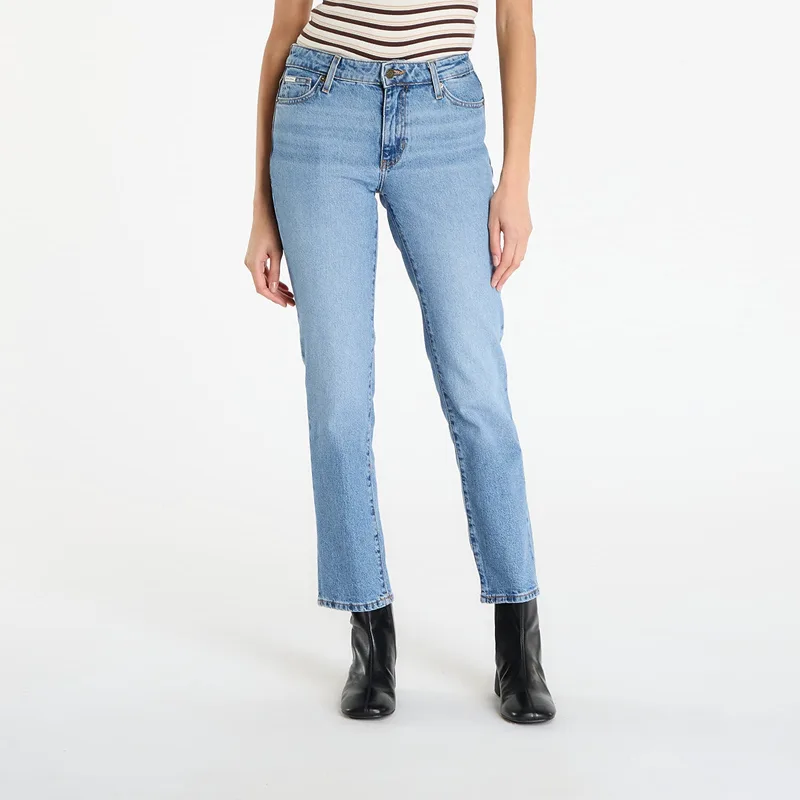 Τζιν Guess Jeans G08 Mid Rise Stra Denim Light Blue 29