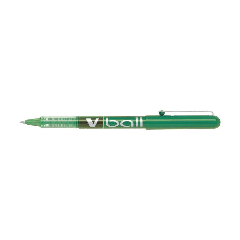 Pilot V-Ball Μαρκαδόρος Υγρής Μελάνης Fine 0.5mm Πράσινο BL-VB5G