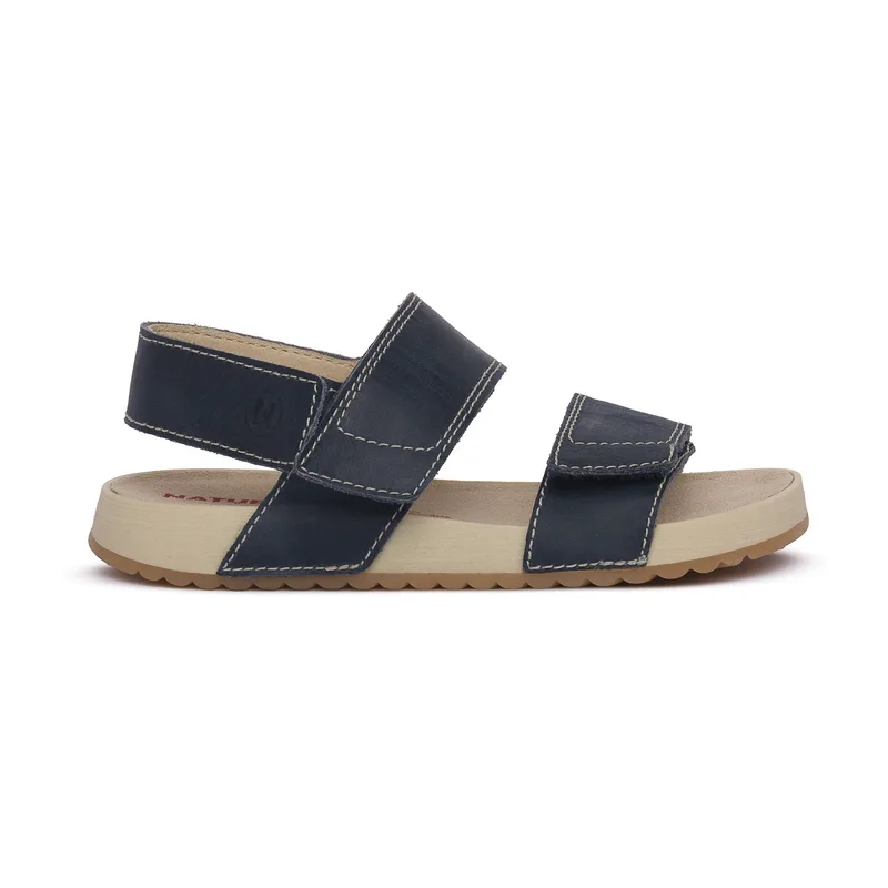 Σανδάλια χωρίς τακούνι Naturino 0C01 HOLKAS BLU