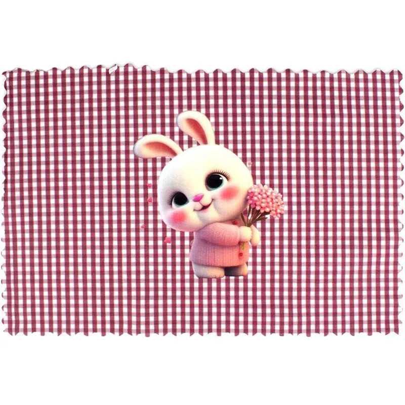 Σουπλά 35x50 Dimcol Cute Bunny 37 Bordeaux