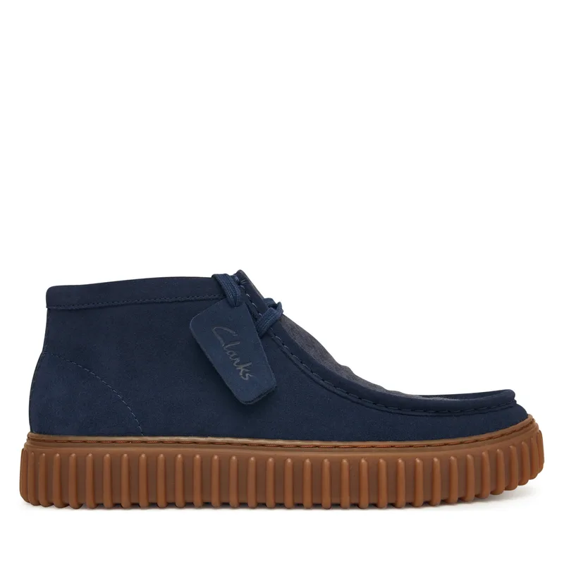 Μποτίνια Clarks Torhill Hi 26183427 Σκούρο μπλε