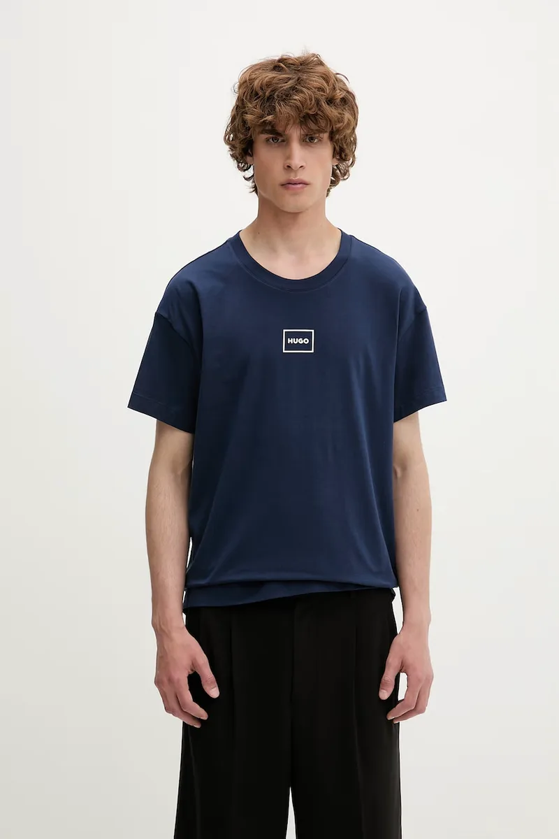 HUGO lounge t-shirt ανδρικό με βαμβάκι Laze T-Shirt