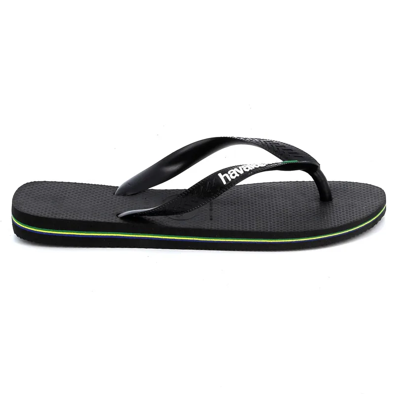 Σαγιονάρα Havaianas Hav. Brasil Logo Χρώματος Μαύρο 4110850-1069