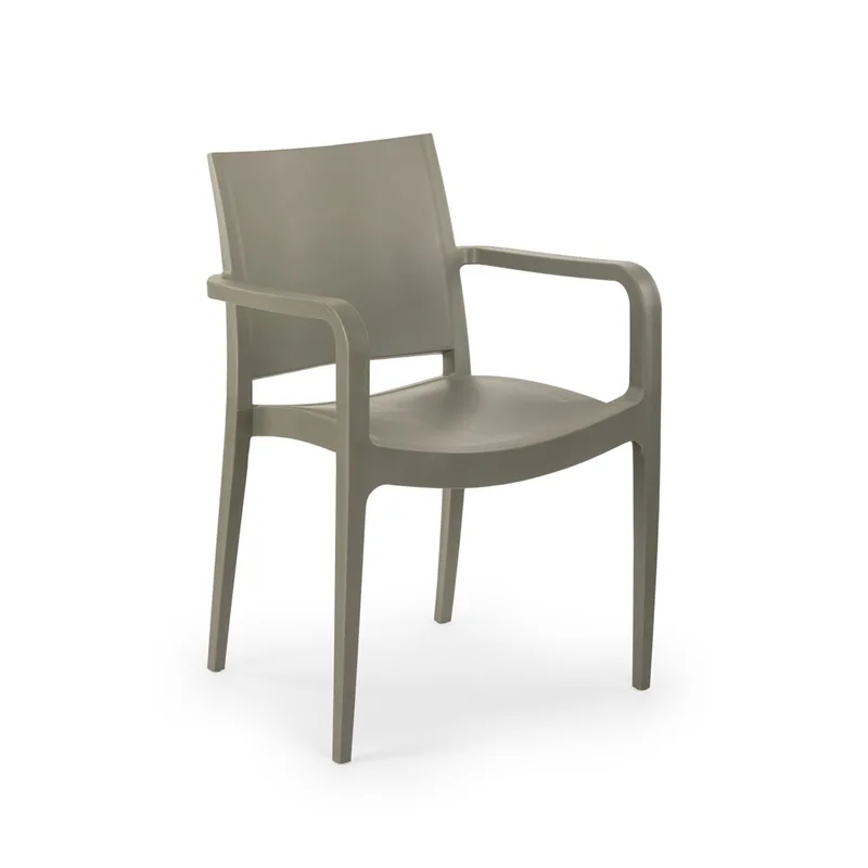 Σετ Καρέκλες (4 Τμχ) Specto Xl - Cement Grey 532Tla1115 (56x81x47 cm)