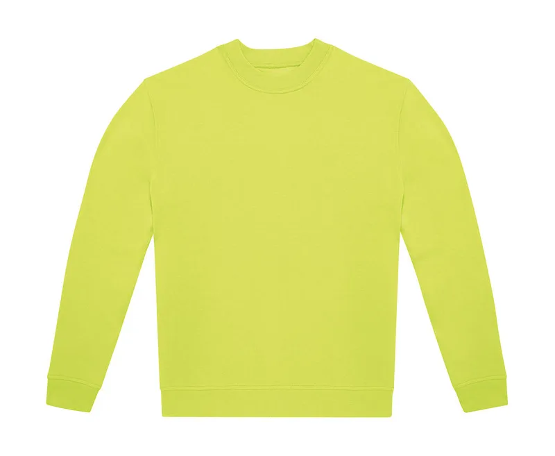 Unisex Crewneck Φούτερ ID.222 B&C Acid Lime
