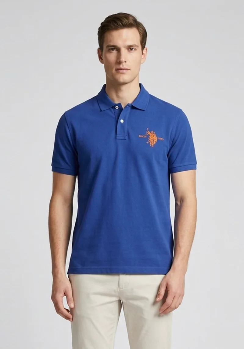 U.S. Polo Assn Μπλούζα Polo - 06508 41029 137 Blue