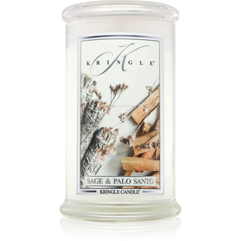 Kringle Candle Sage & Palo Santo αρωματικό κερί 624 γρ