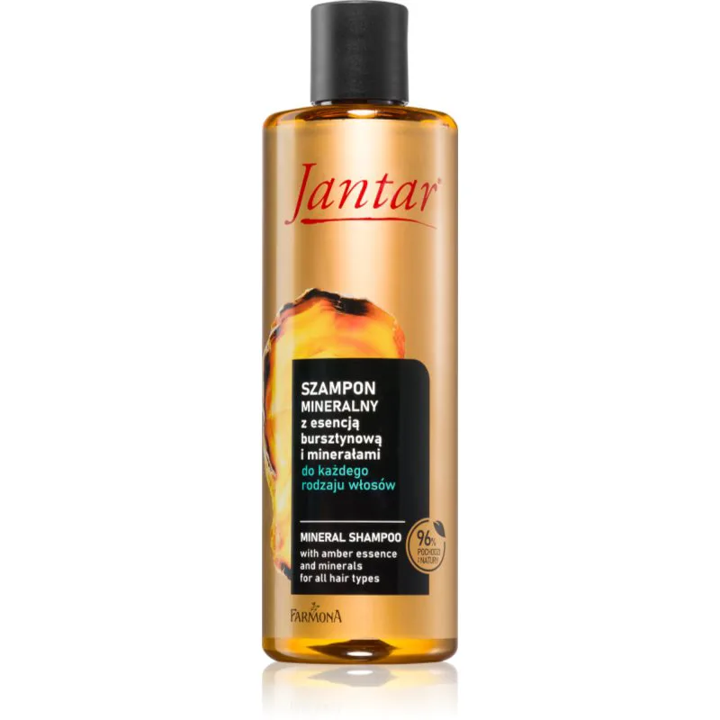 Farmona Jantar Amber Essence μεταλλικό σαμπουάν για όλους τους τύπους μαλλιών 300 ml