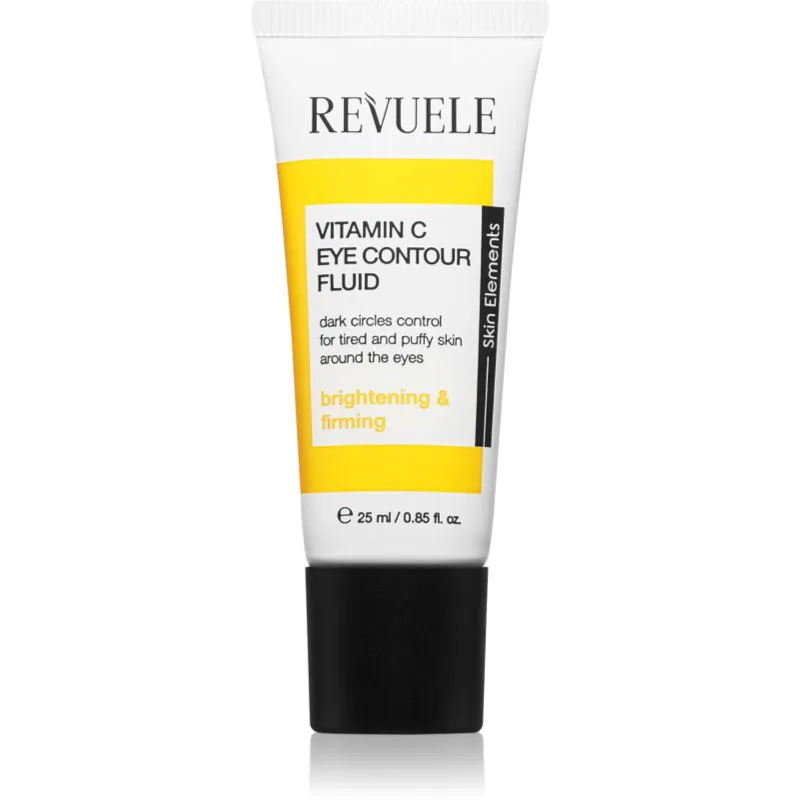 Revuele Vitamin C Eye Contour Fluid λαμπρυντική κρέμα ματιών για την αντιμετώπιση των μαύρων κύκλων 25 ml
