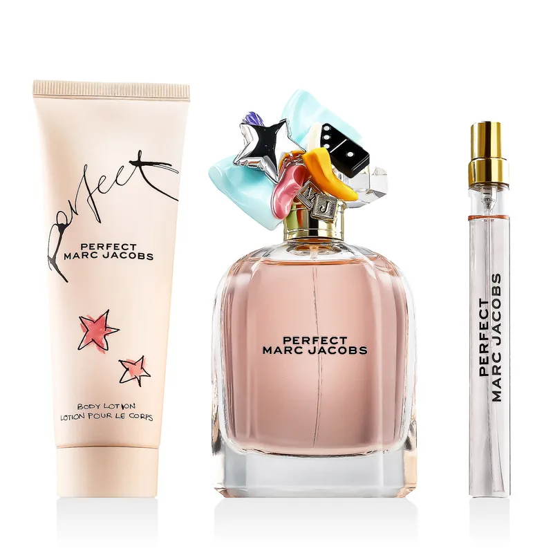 Marc Jacobs Perfect EDP 100 ml + EDP MINI 10 ml + BL 75 ml (woman) 1 pcs