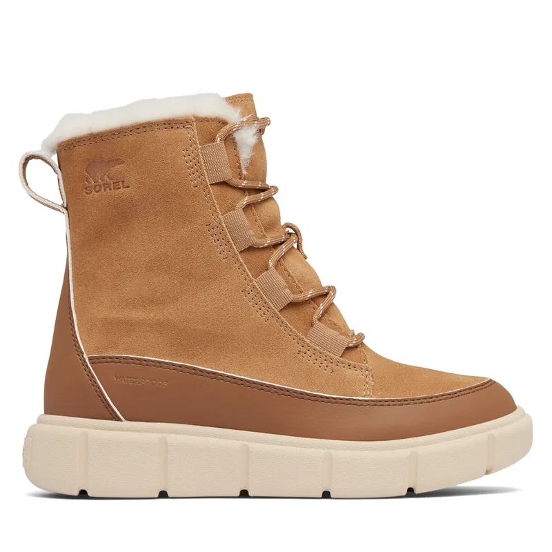 Μπότες Χιονιού Sorel Youth Explorer III Lace Wp 2088511253 Καφέ