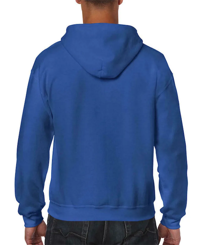 Heavyweight Full Zip Hooded Sweat Gildan 18600 Royal