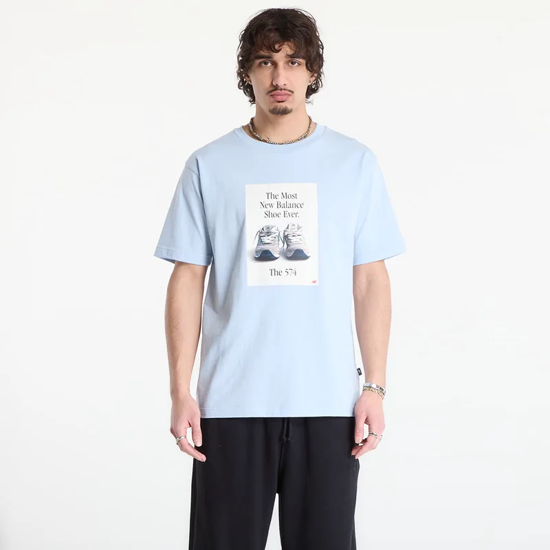 T-shirt New Balance 574 Ad T-Shirt Oxford Blue M