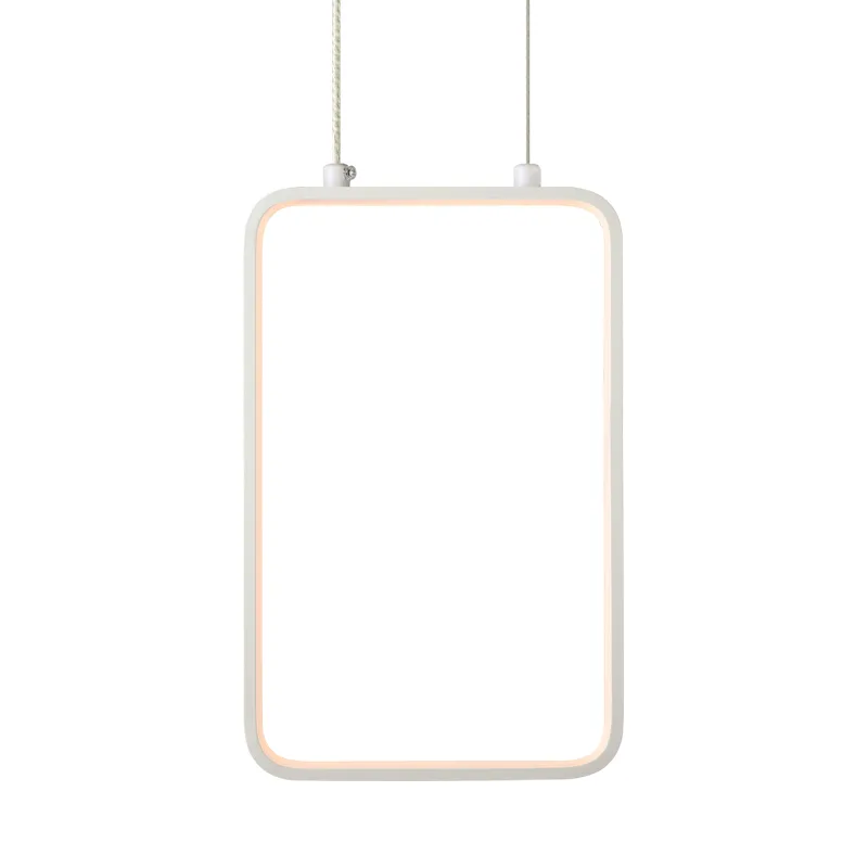 Φωτιστικό Οροφής Μονόφωτο LED Aca Symetria V30LEDP18WH White